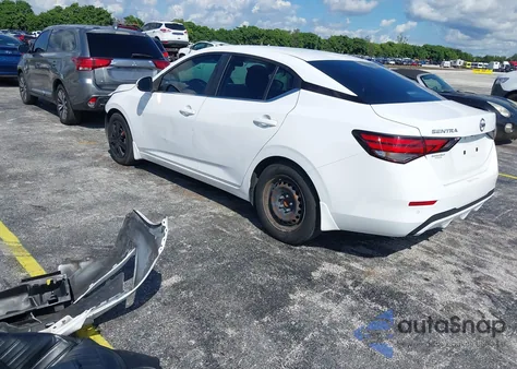 2021 Nissan Sentra S Xtronic Cvt from USA, damaged, VIN 3N1AB8BV8MY281906